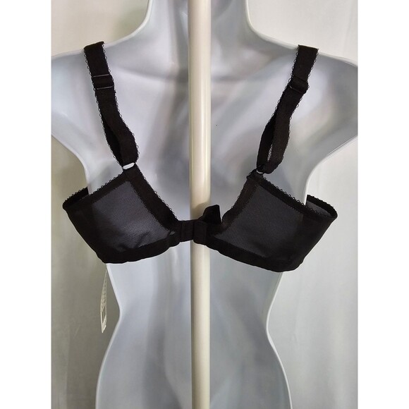 Goddess Bra Women's Black Underwire Style GD6020BLK Size 38DDD - Picture 3 of 9